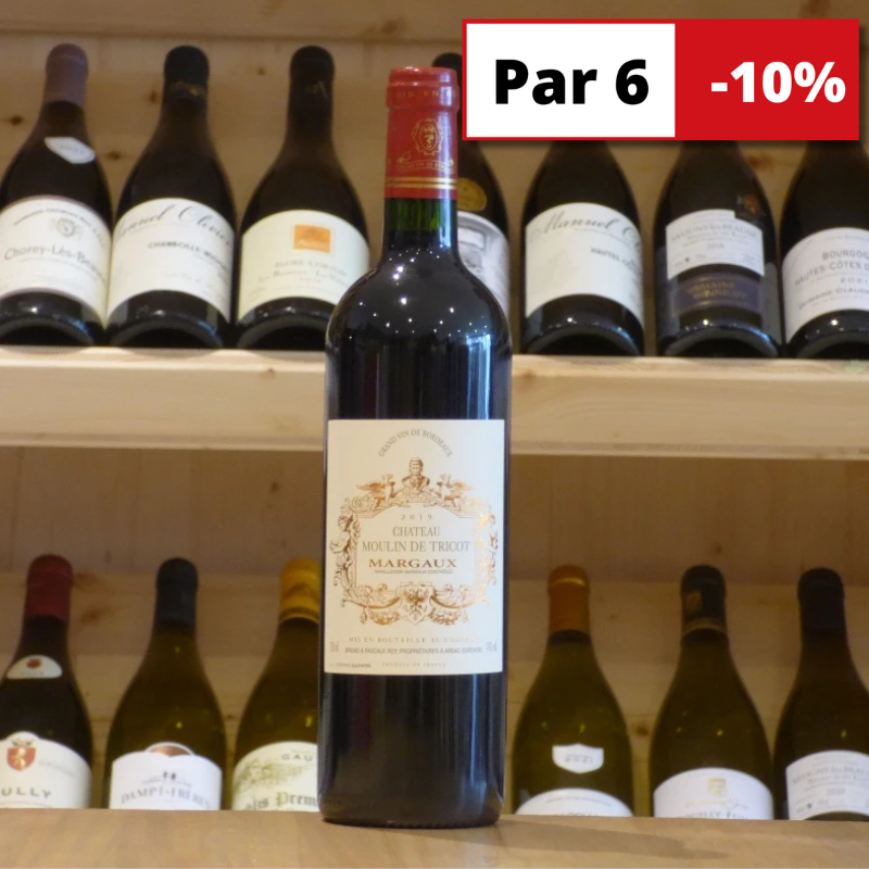 Margaux Château Moulin de Tricot 2019