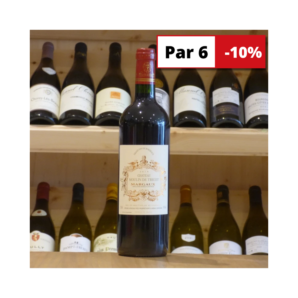 Margaux Château Moulin de Tricot 2019