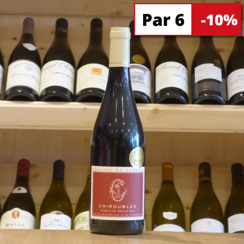 Chiroubles Domaine de Sermezy Cadolle de grille midi 2022