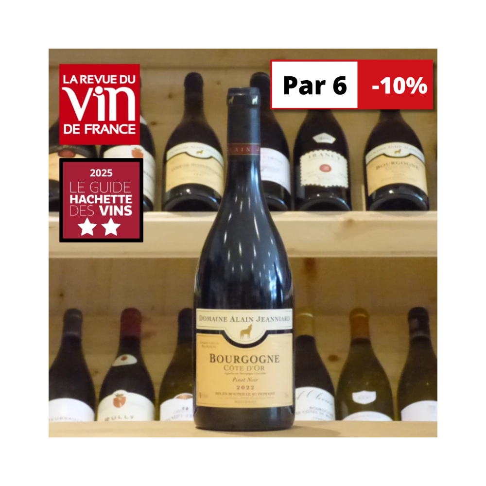 Bourgogne Côte d'OR Domaine Alain Jeanniard 2022