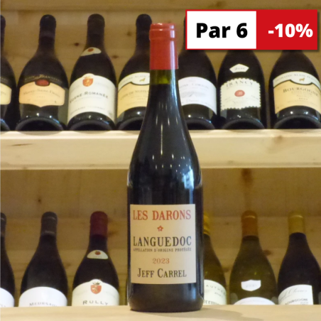 Coteaux du Languedoc Les Darons by Jeff Carrel 2023