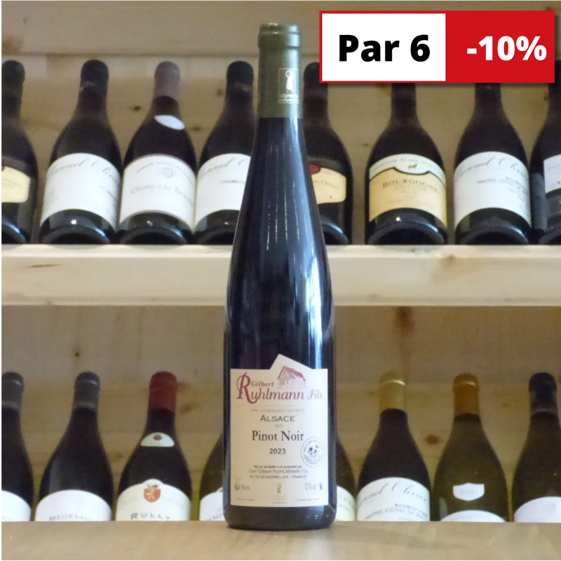 Alsace pinot noir Domaine Gilbert Ruhlmann 2023