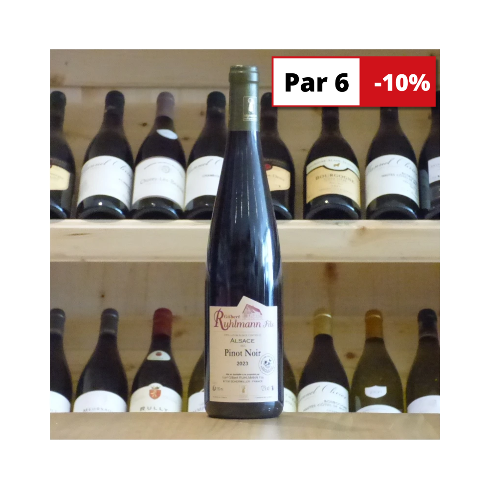 Alsace pinot noir Domaine Gilbert Ruhlmann 2023