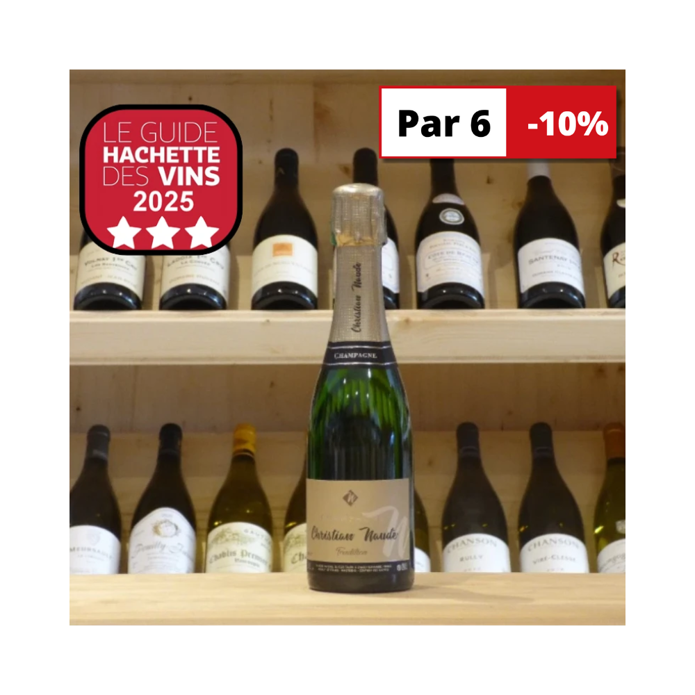 Demi Champagne Christian Naudé brut