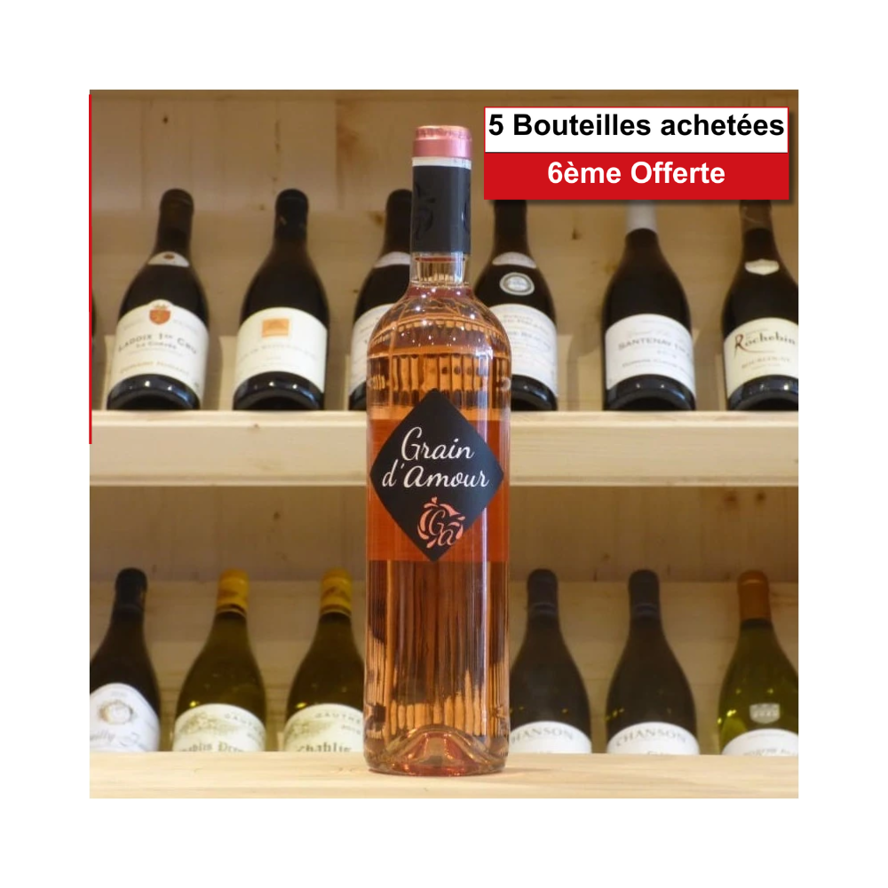 Grain d'Amour vin rosé doux