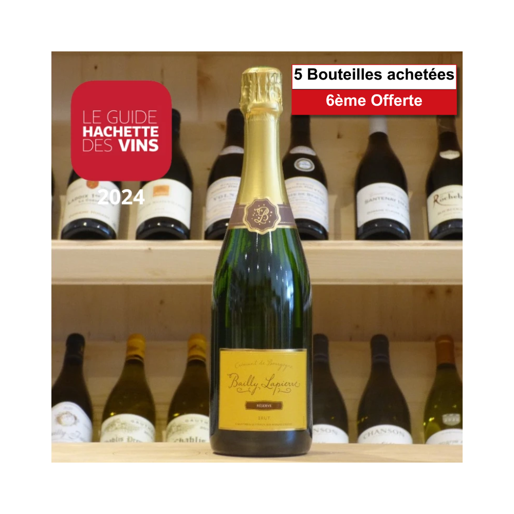 Crémant de Bourgogne Bailly Lapierre Cuvée Réserve