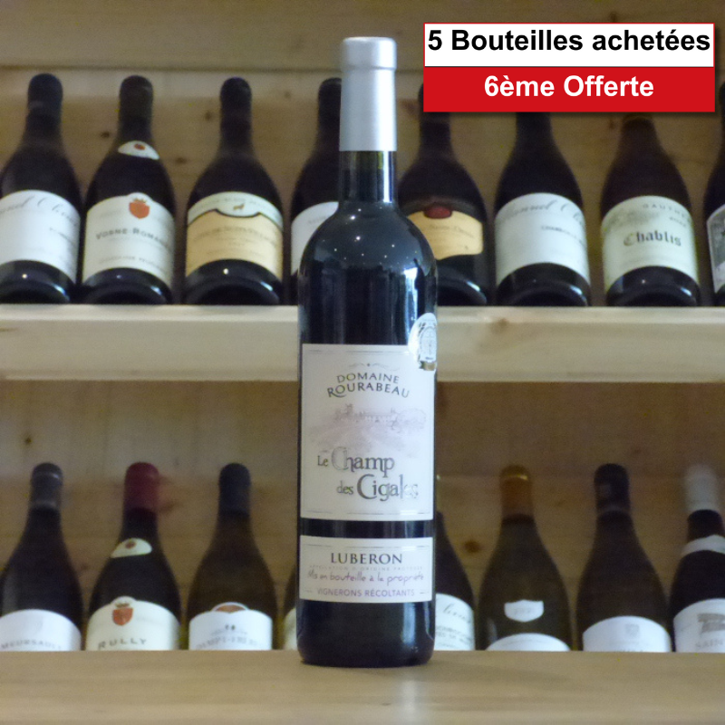 Lubéron Domaine Rourabeau le champ des cigales 2021