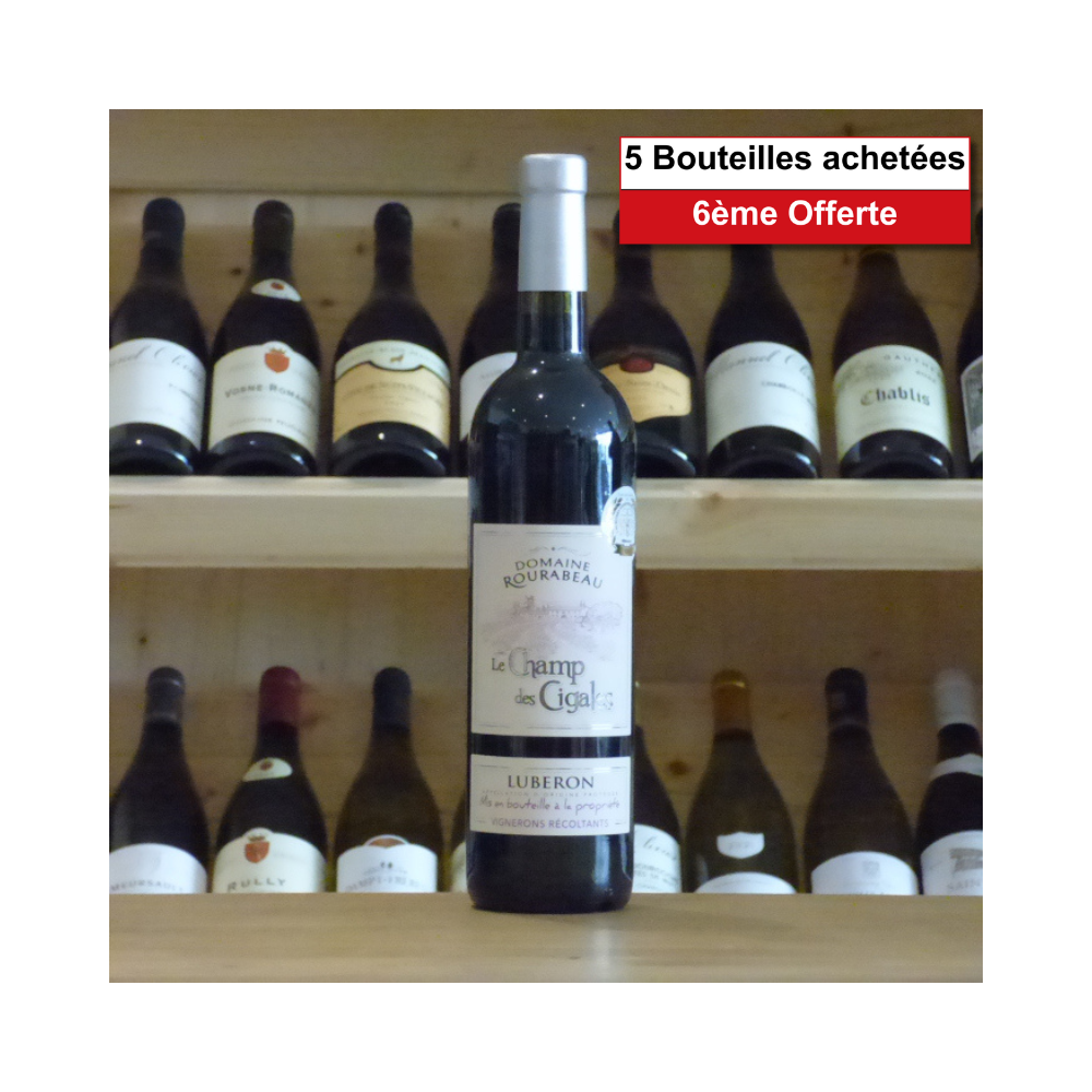Lubéron Domaine Rourabeau le champ des cigales 2021