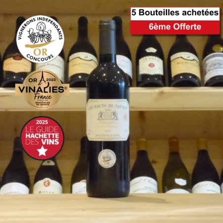 Bordeaux Supérieur Les Hauts de Naudon du Château Pierrail 2022