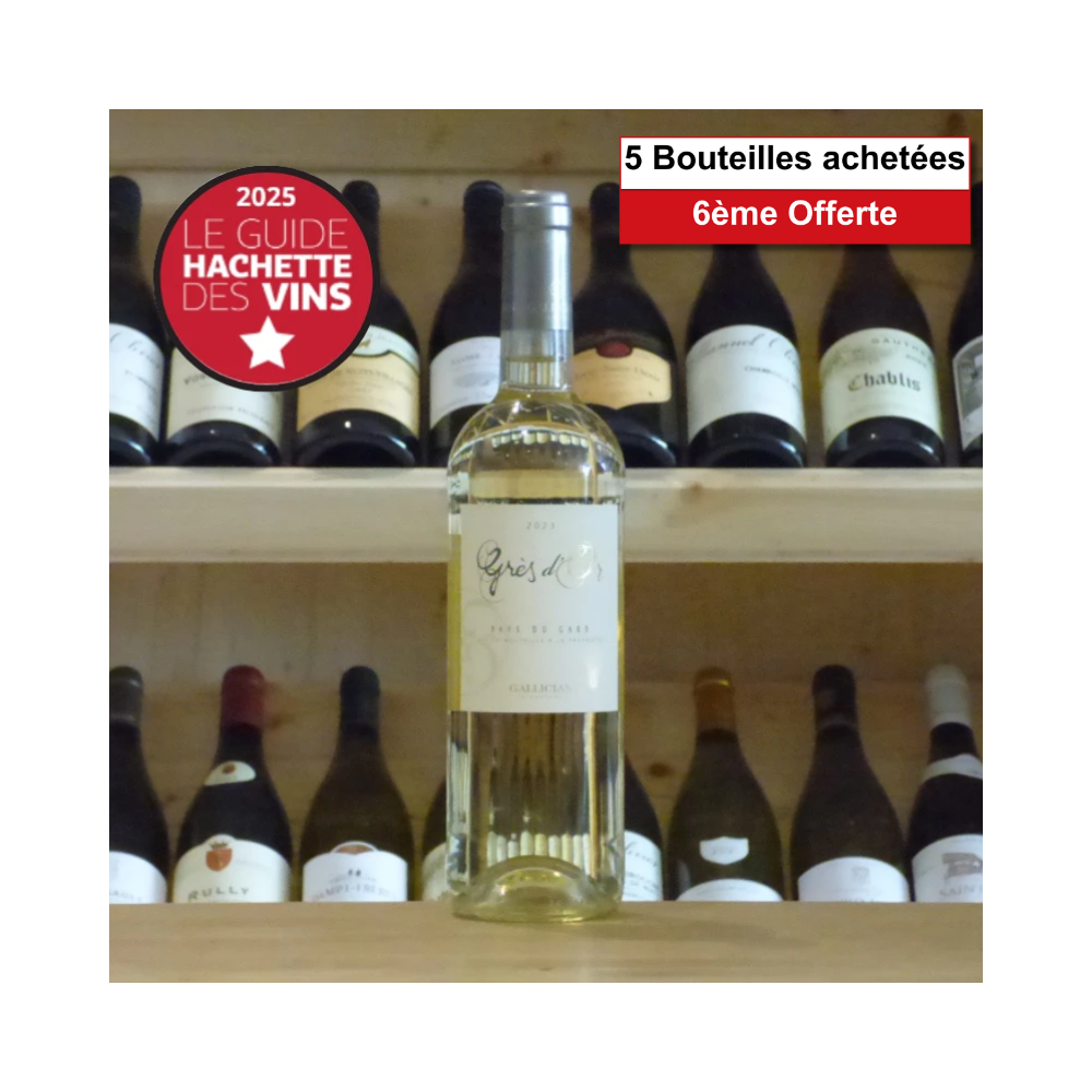 Vin de Pays du Gard Grès d'Or Blanc 2023