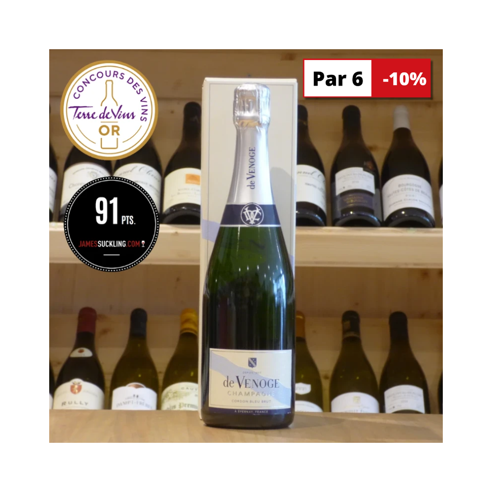 Champagne De Venoge cordon bleu
