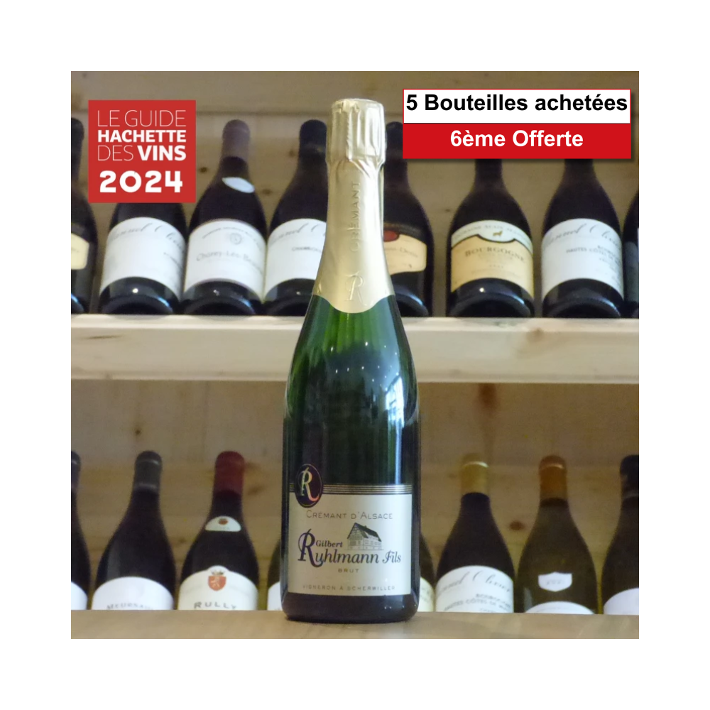 Crémant d'Alsace Domaine Gilbert Ruhlmann