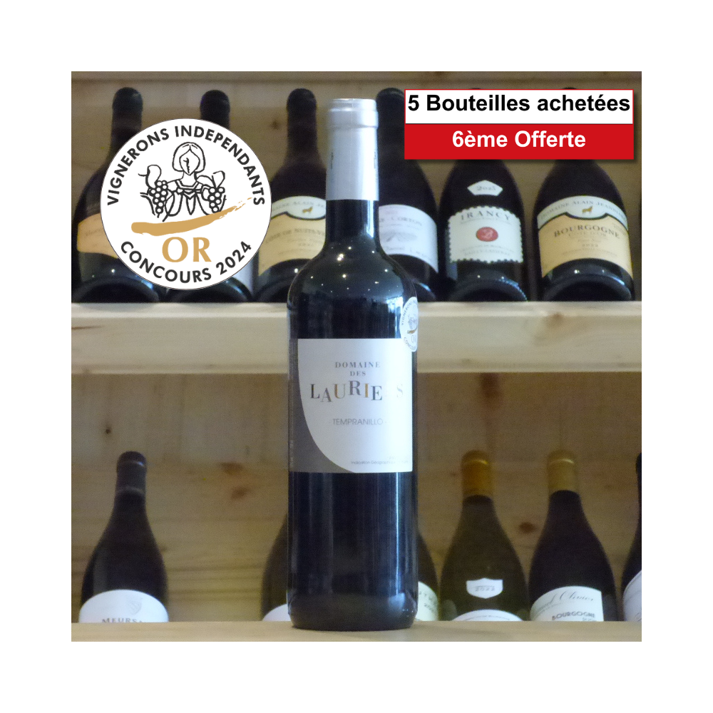 Pays d'OC Domaine des Lauriers Tempranillo 2023