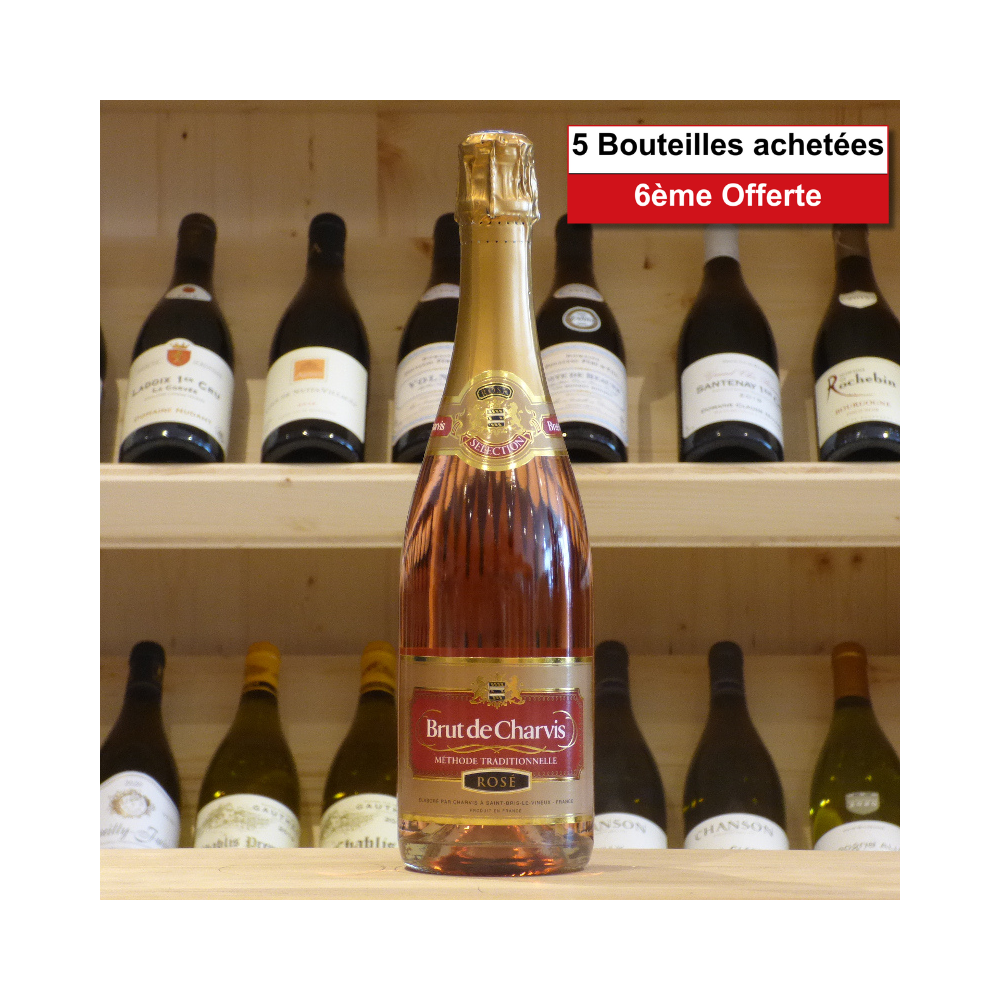 Méthode Traditionnelle Brut de Charvis Rosé