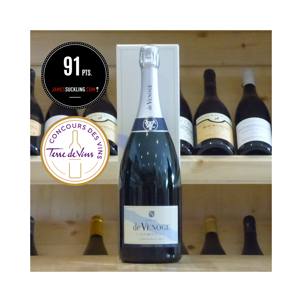 Champagne De Venoge cordon bleu Magnum