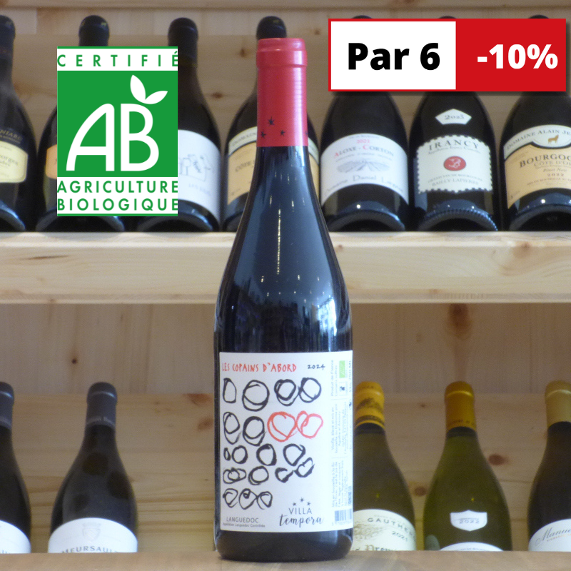 Coteaux du Languedoc Villa Tempora Les Copains d'abord 2024