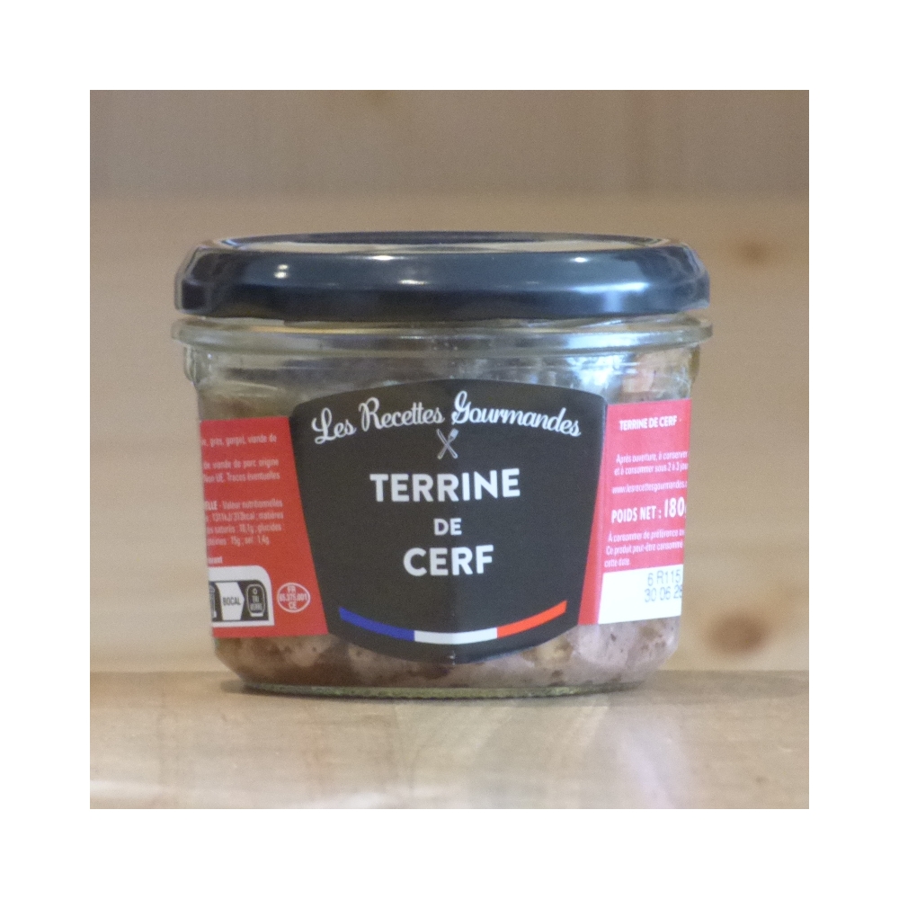 Terrine de cerf 180 g