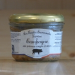 Terrine de campagne aux poivrons rouges et olives 180g