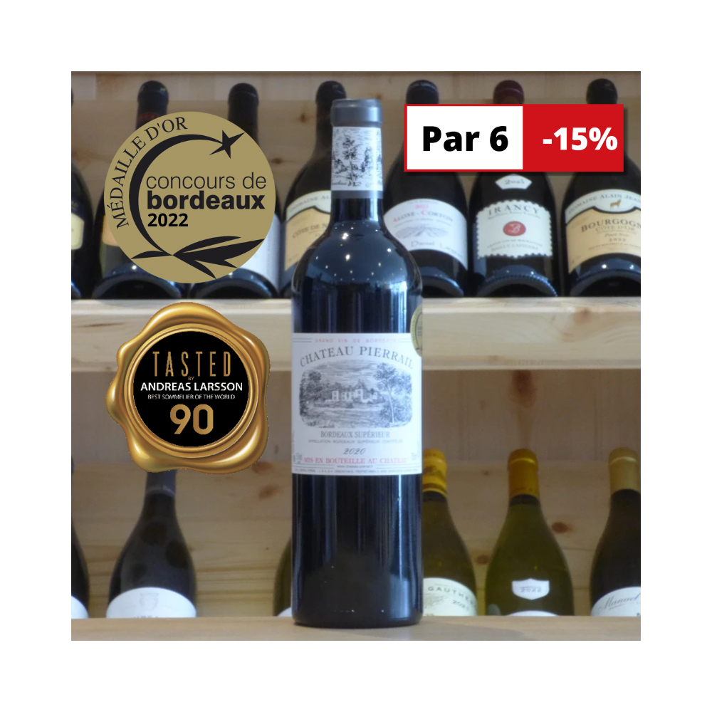 Bordeaux Supérieur Château Pierrail 2020