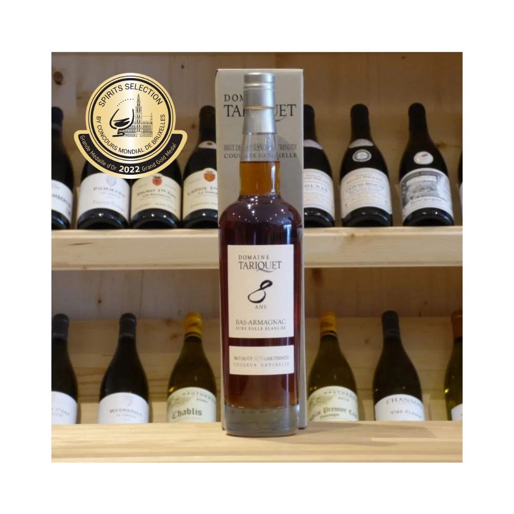 Bas Armagnac Pure Folle Blanche 8 ans Domaine Du Tariquet