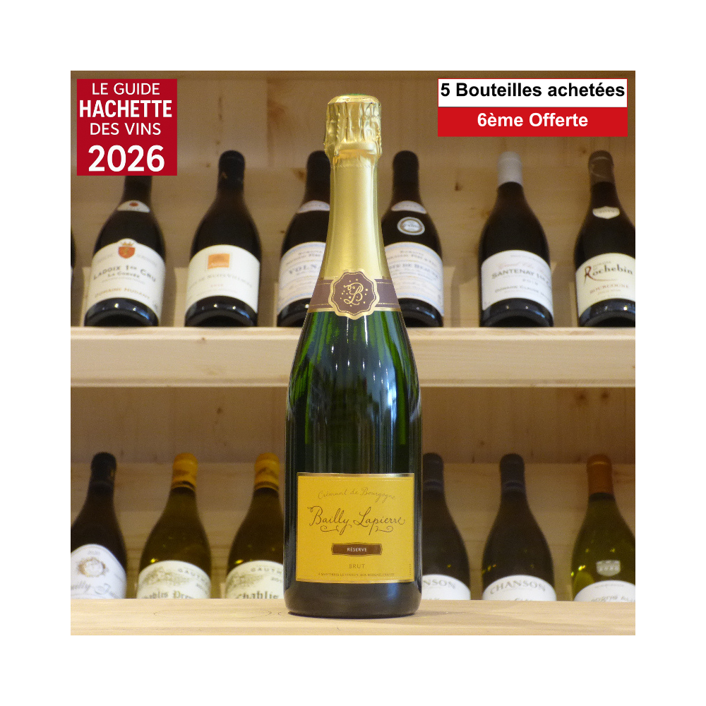 Crémant de Bourgogne Bailly Lapierre Réserve
