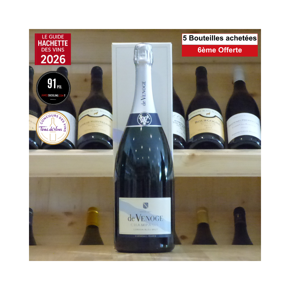 Champagne De Venoge cordon bleu