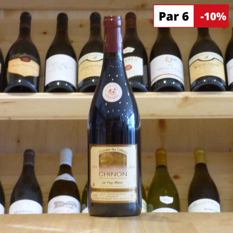 Chinon Domaine des Géléries Puy blanc 2024