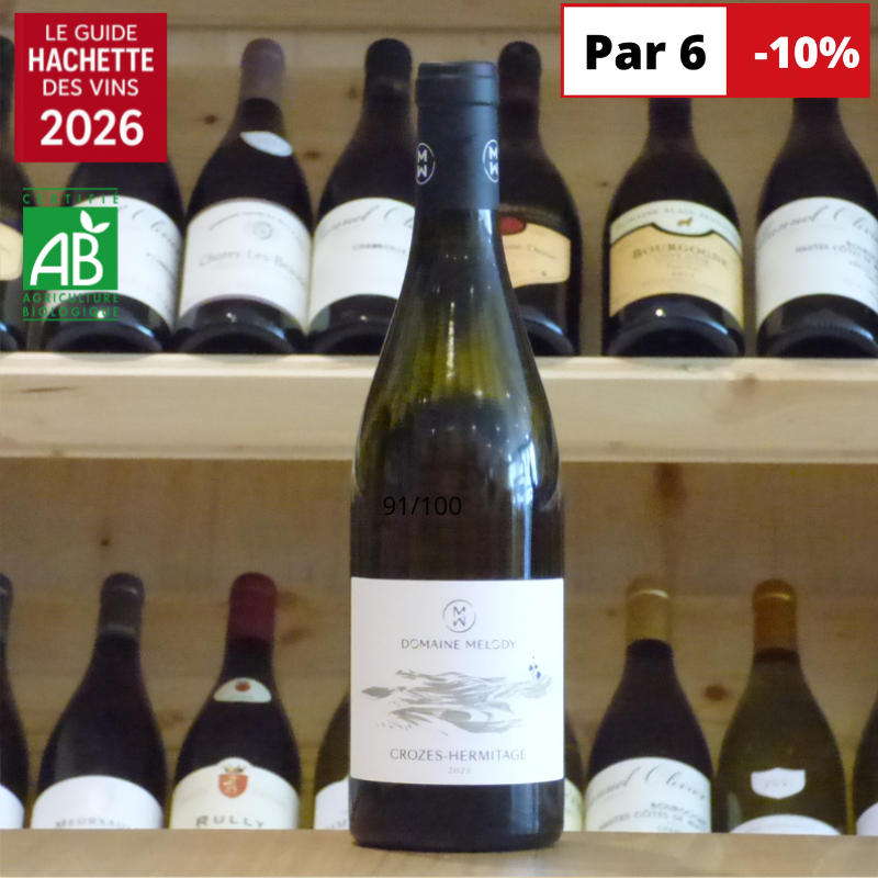 Crozes-Hermitage Domaine Melody blanc 2023