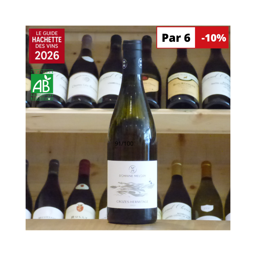Crozes-Hermitage Domaine Melody blanc 2023