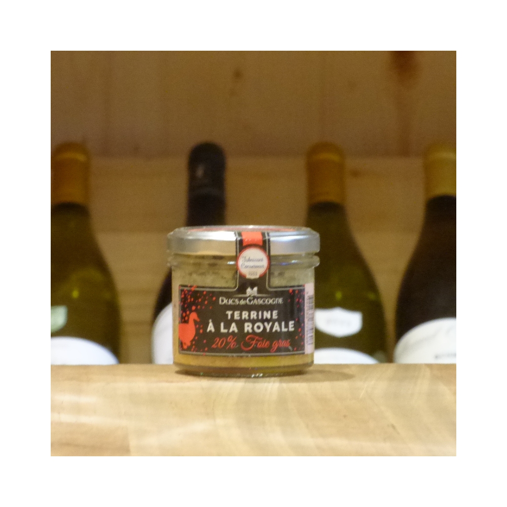 Terrine à la Royale Ducs de Gascogne 90 g.