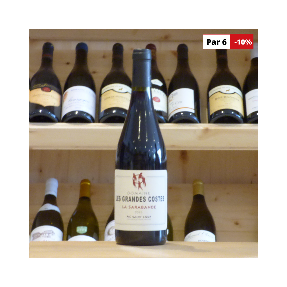Pic Saint Loup Domaine Les Grandes Costes La Sarabande 2023